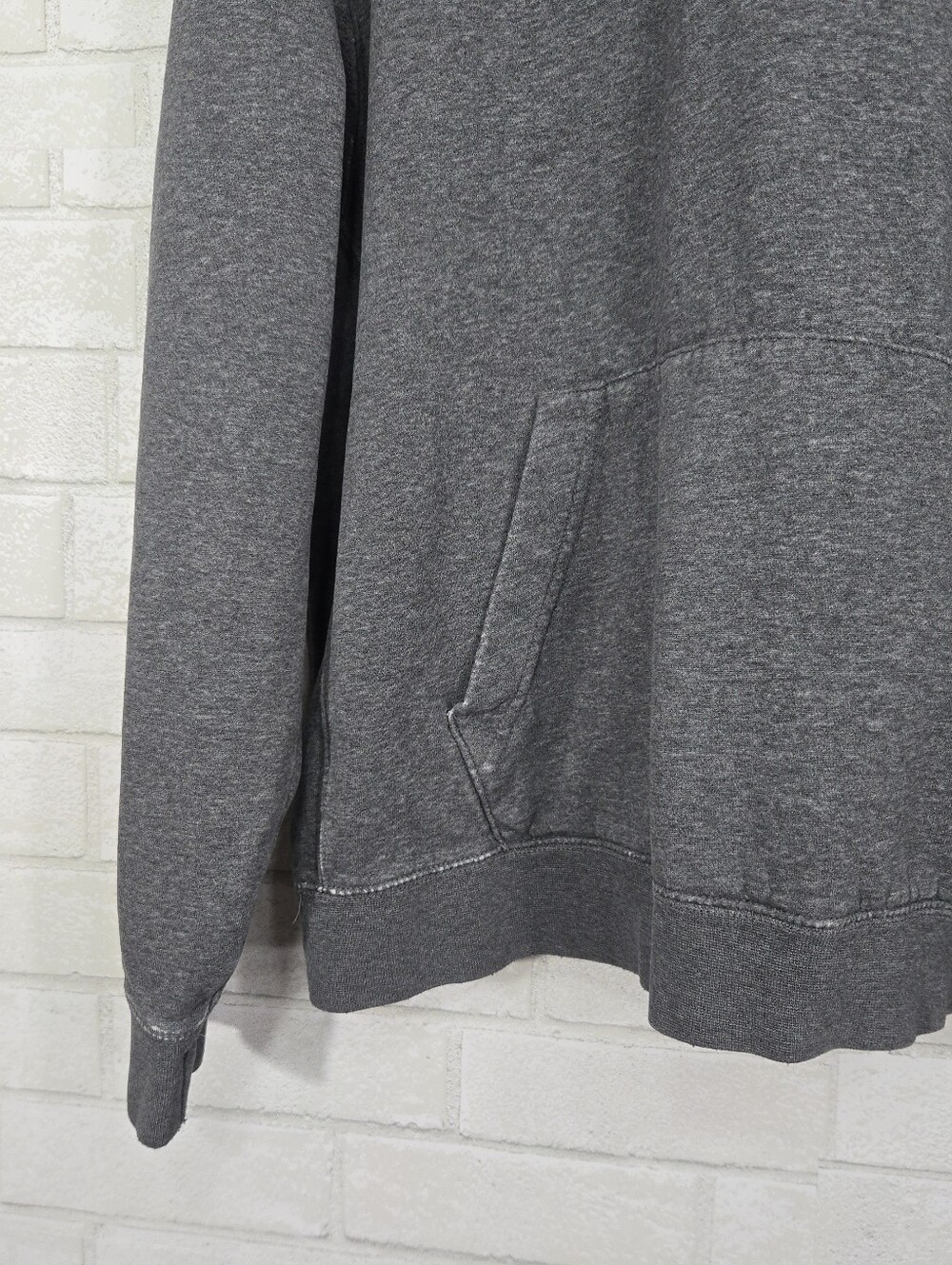 NIKE plain gray hooded sweatshirt - Picture 5 of 13
